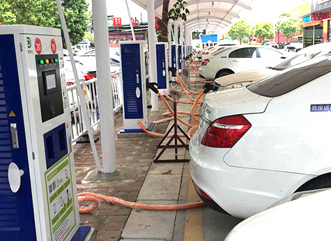 南昌國防科技大廈新能源充電樁合作案例 南昌國防科技大廈新能源充電樁合作案例