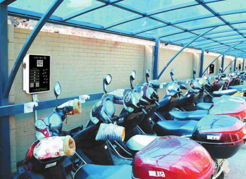 摩托車充電樁(圖3) 摩托車充電樁(圖3)