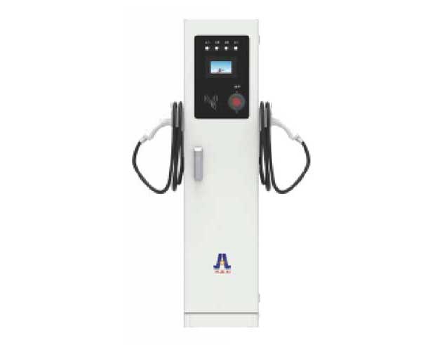 7KW單/雙槍交流充電樁-落地式(圖1) 7KW單/雙槍交流充電樁-落地式(圖1)