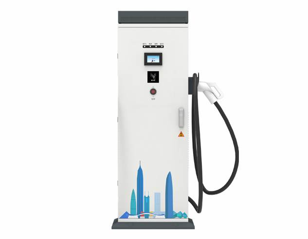 30KW單槍立式直流充電樁-星河